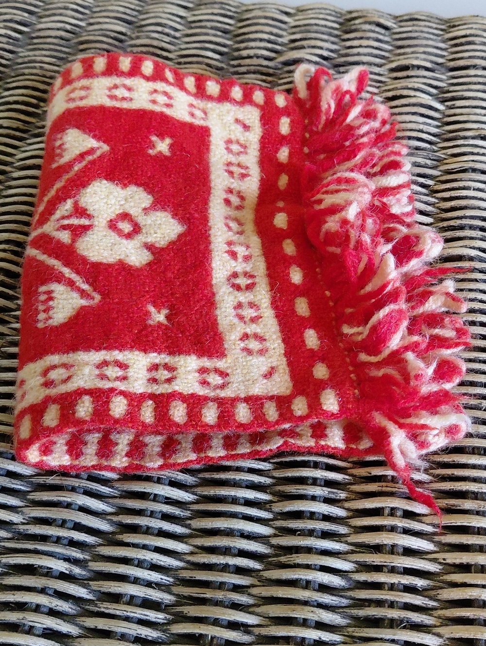 Vintage Handmade Mini Rug - Picture 6 of 8